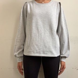 Banana Republic Grey “Lovespun” Sweatshirt NWT